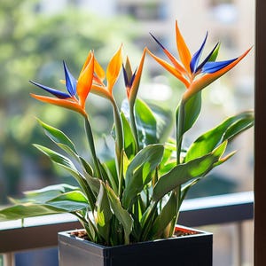 Bird of Paradise Flower Seeds – Exotic Tropical Plant for Garden & Cut Flower Arrangements – Easy to Grow, Stunning Blooms