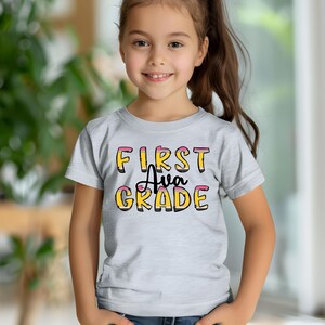 1st Grade Shirt, Back to School, 1st Grade Tee, Back to School shirt, Custom Kids Name Back To School Shirt, Toddler Short Sleeve