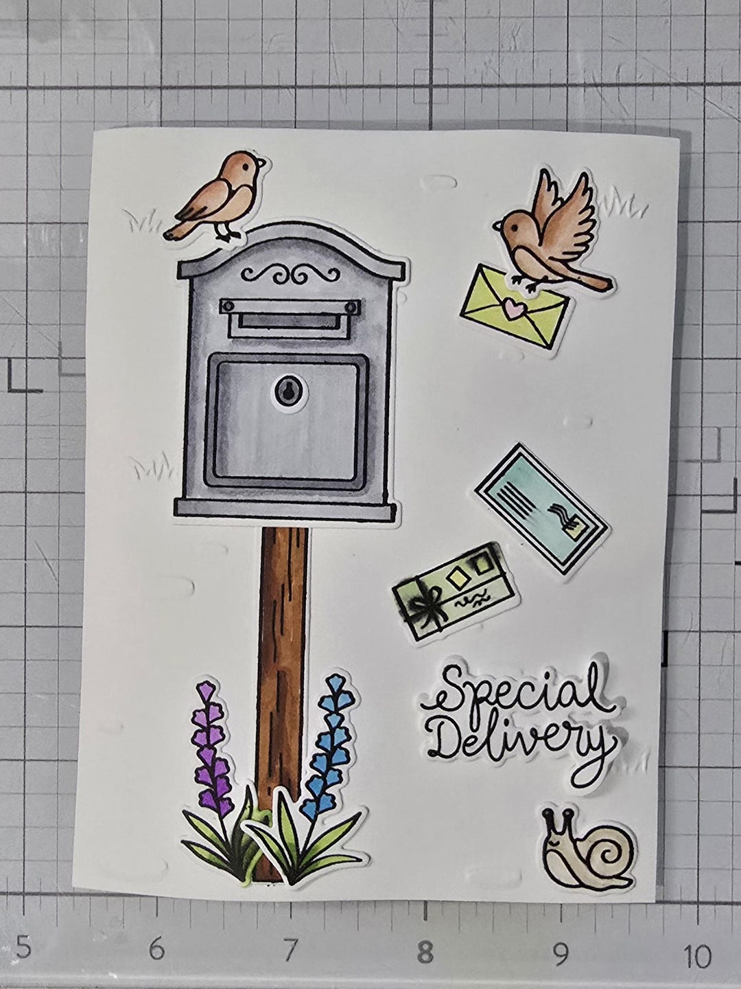 Special Delivery Mail Card - Etsy