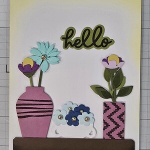Potted Hello Card