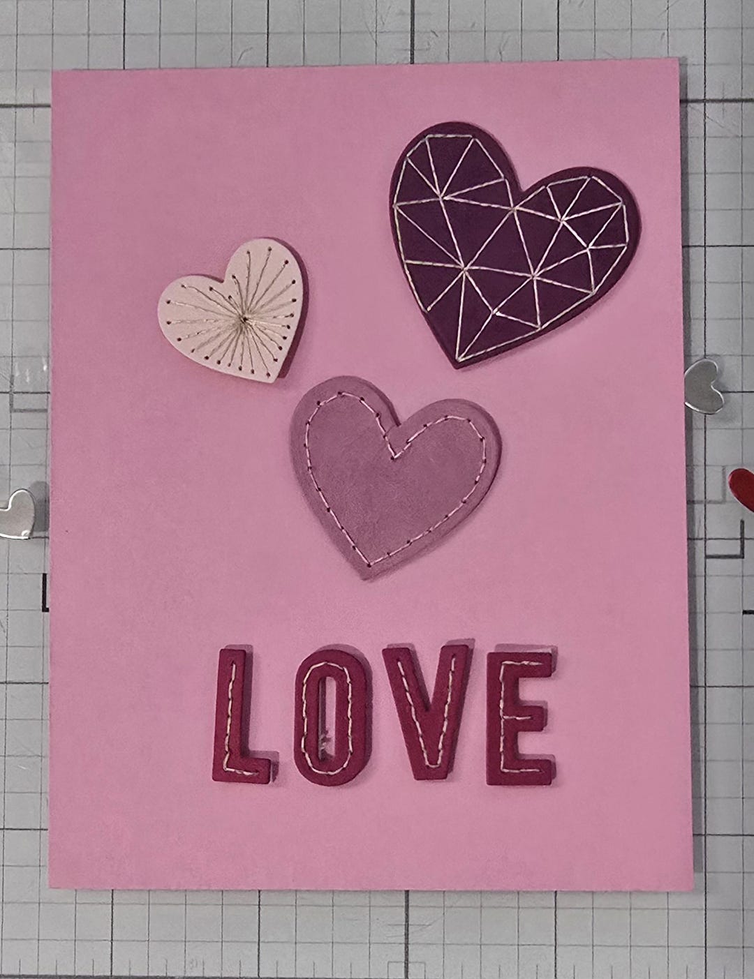 Love Hearts Card - Etsy