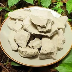 Rare Edible Calaba White Chalk | Handcrafted African Clay Mitti 500g - Natural Beauty Product"