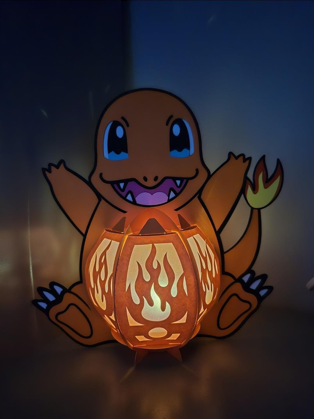Make Your Own Charmander Lantern Kit! Activity! Decoration! Light ...