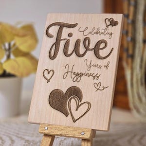 Gepersonaliseerde gegraveerde houten kaart Verjaardagscadeau, speciaal cadeau voor stel, cadeaus voor hem en haar, aanpasbaar cadeau, Valentijnsdag