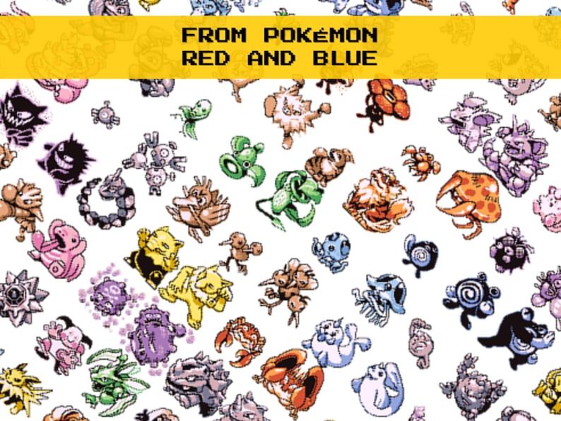 10700+ Patterns | Pokemon Normal and Shiny Megapack! | Cross Stitch ...