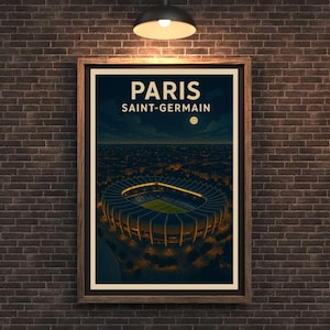 Affiche PSG Format A6 Neuve - Paris Saint-Germain Avec Mbappé, Messi, Neymar