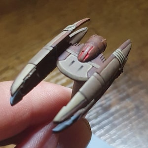 Separatist Vulture painted 3d print for xwing