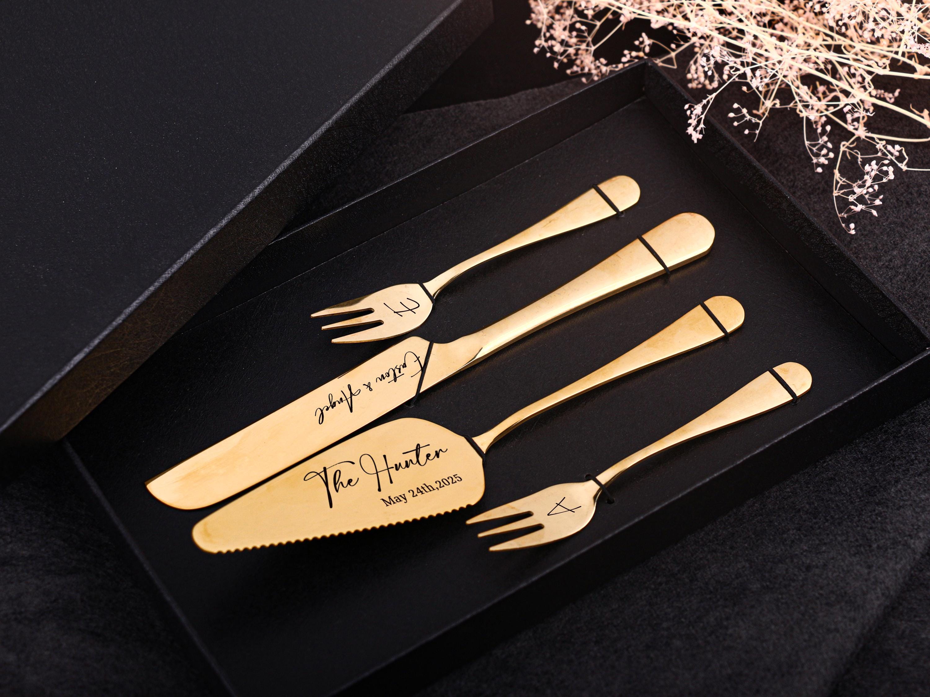 Personalised Wedding Cake Server Sets Birthday