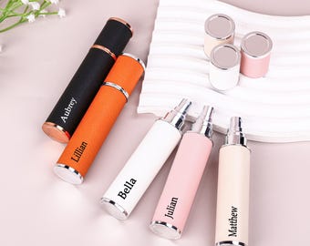 Personalized Refillable Perfume Atomizer: Engraved Travel Perfume Bottle