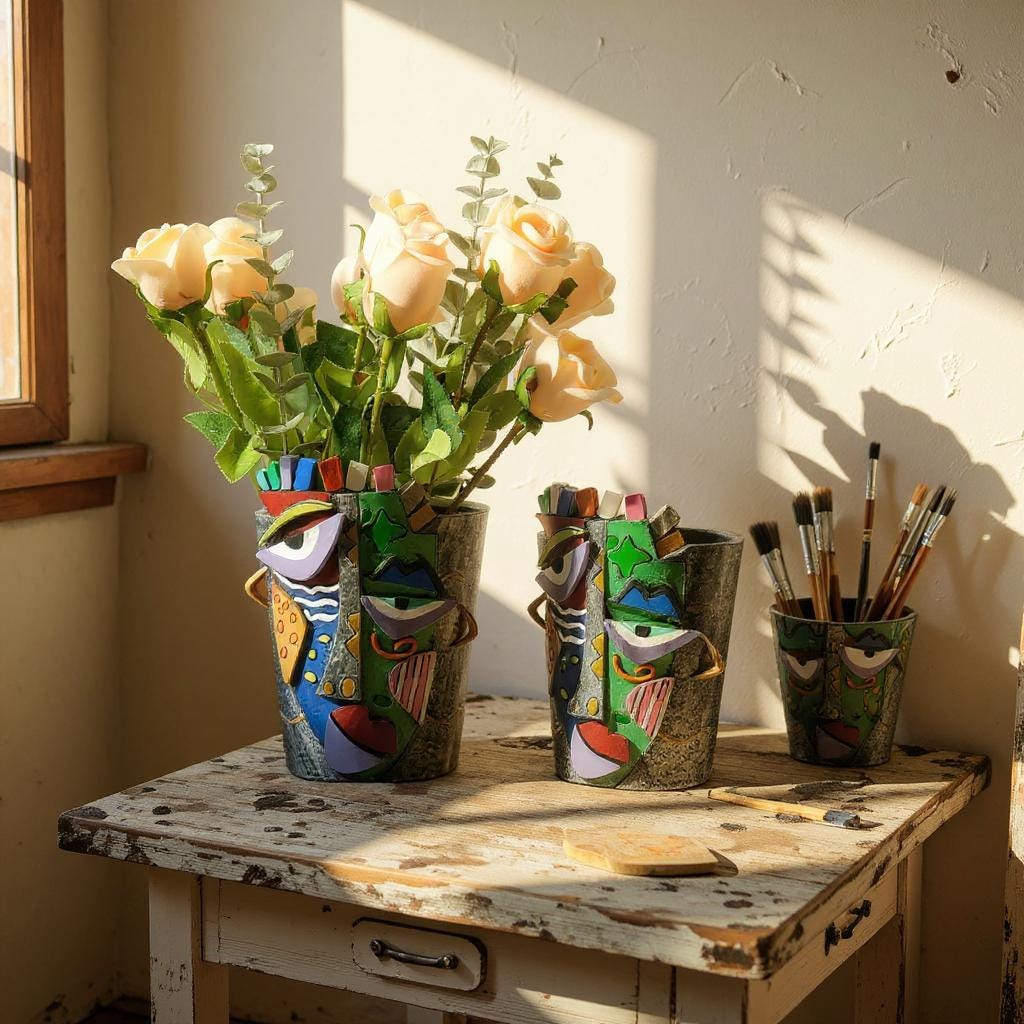 Picasso vase - Etsy 日本