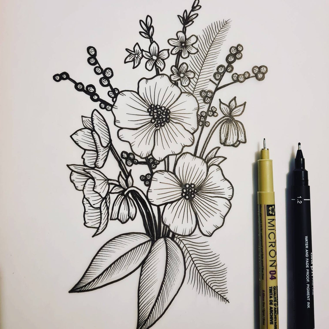 Custom Tattoo Design Tattoo Commission, Hand Drawn Commission, Tattoo Design, Commissioned