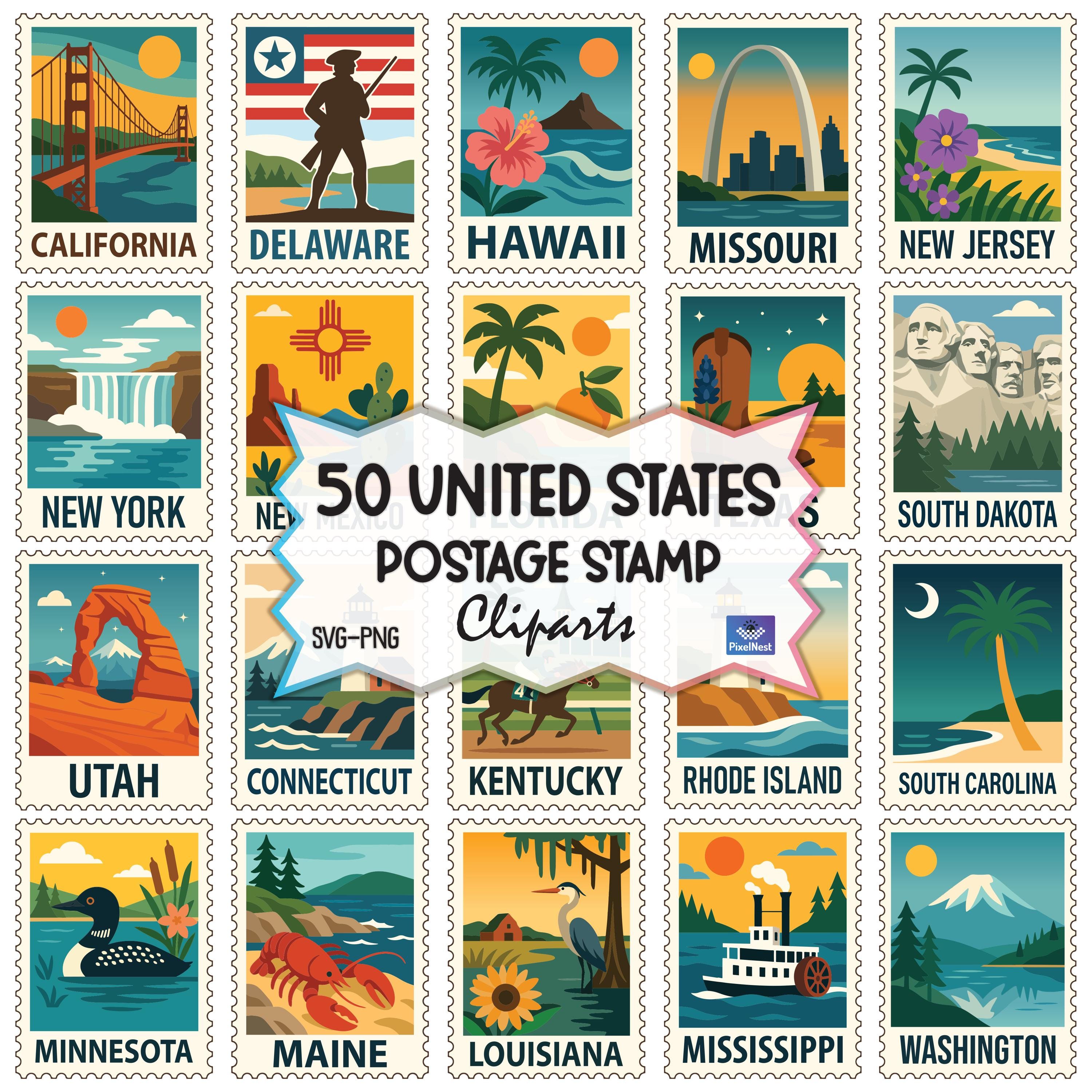 アメリカのヴィンテージ切手 - Etsy 日本