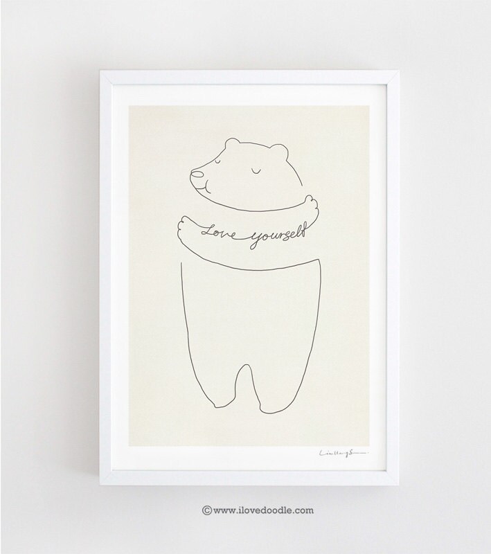 海外限定スパイク販売 Art - Yourself Love Print Etsy - その他