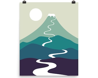 Cat Landscape 80 - Art print