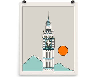 Cat Landscape 24 - Art print