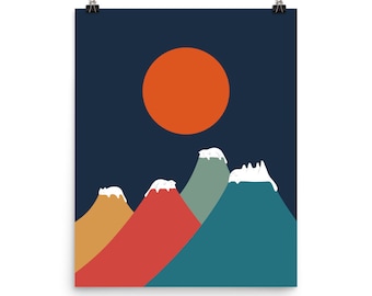 Cat Landscape 10 - Art print