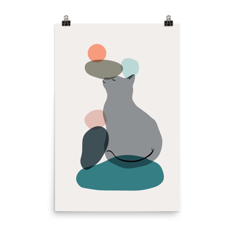 Art print Cat Landscape 59