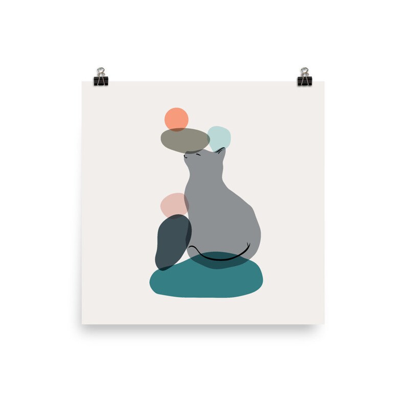 Art print Cat Landscape 59
