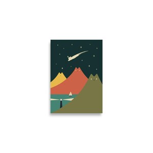 Cat Landscape 130 - Art print