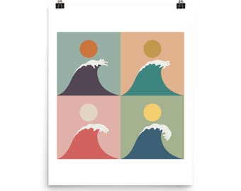 Cat Wave 2x2 - Air print