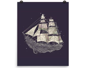 Wherever the Wind Blows - Art Print