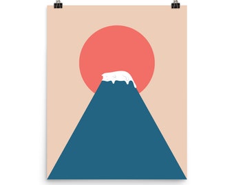 Cat Landscape 28A - Art print