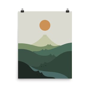 Cat Landscape 87B - Art print