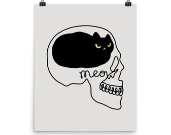 Cat Landscape 67: Cat people - Art print