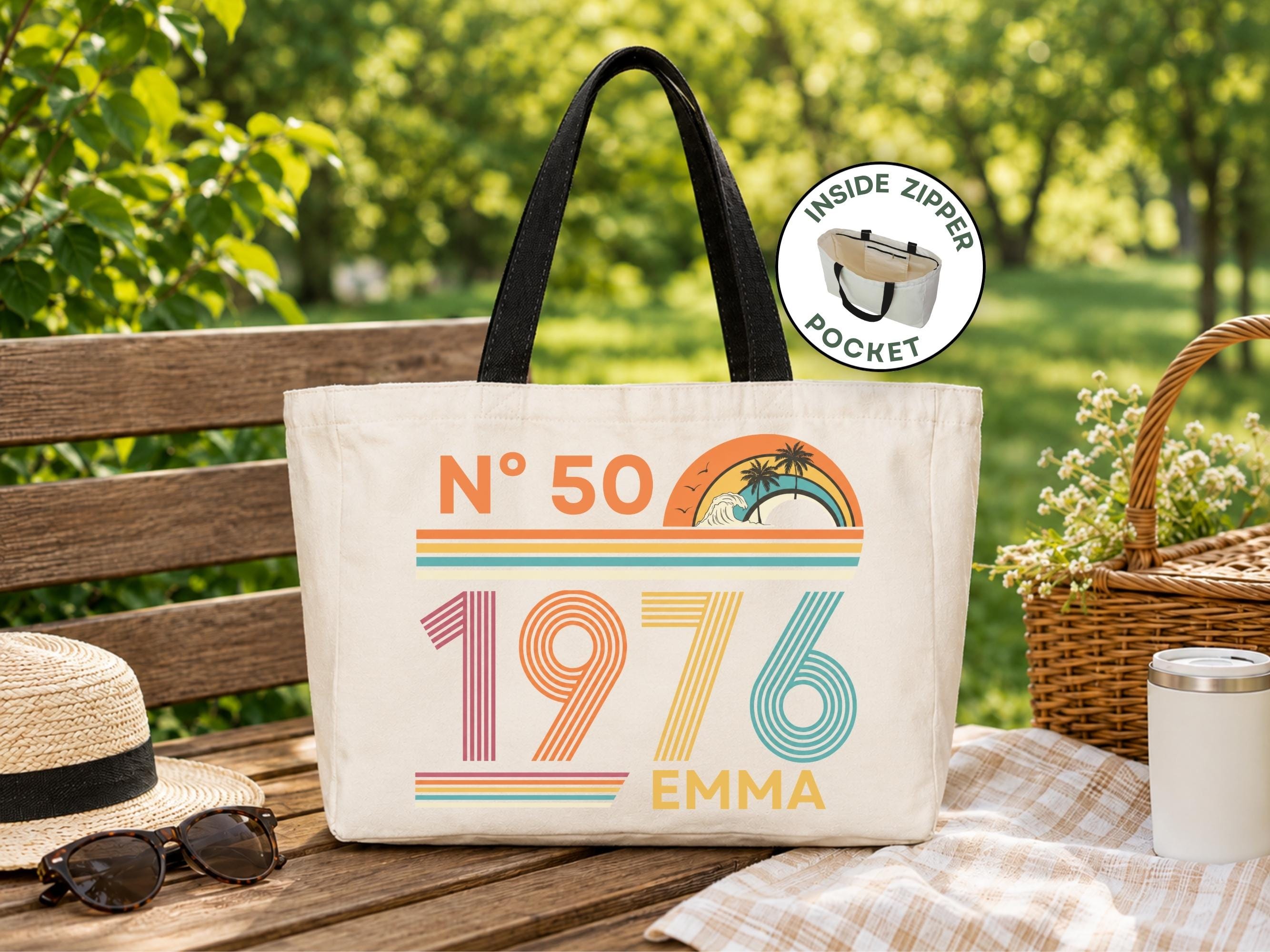 N 50 Tote - Etsy