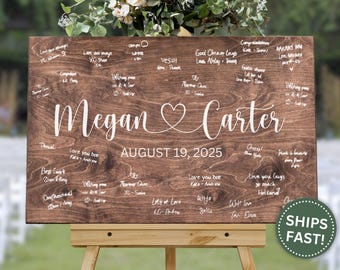 Guest Book Alternative, Wedding Guest Book Alternative Sign Guest Book Wedding Sign Alternative Custom Guest Book Signature Sign