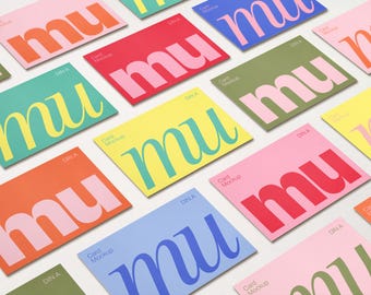 Multiple Card Mockup Landscape DIN A Twelve page multipage printable mockup, Horizontal Stationery Set, Customizable Background Color PSD