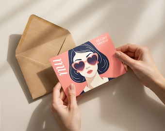 Greeting Card Mockup. Kraft paper envelope. PSD Photoshop / Photopea. Hands holding card. DIN A Landscape Postcard. A6 Birthday Card Mockup.