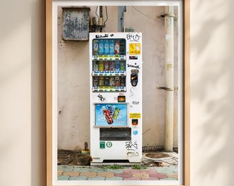 Tokyo Street Photography Print, Japan Travel Poster
