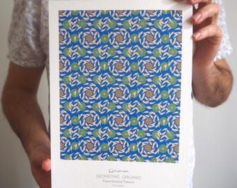 Geometric Organic Art Print: Signed First Edition (1/100)