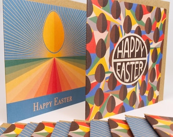 Vintage Style Easter Cards: Bright Stem Designs, Recycled Card (12)