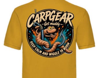 Printed polo shirt colourful fun apparel carpfishing slogan eco-friendly vegan friendly comfort fishing angling fashion gifts
