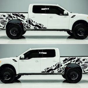Ford Ranger,Ford Raptor F150 Decal,Ford Wild Trak, Vinyl Decal Sticker Bumper Decal 2pcs tag sets universal decal