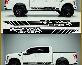 Ford Raptor Sport, Ford Raptor klo, Ford bil Raptor F150 dekal vinyl dekal klistermärke stötfångare dekal 2st etikettset 4x4 Adventure dekaler, Ralli