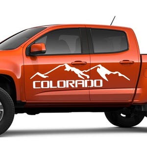 Chevrolet colorado Mountain  decal, Trouvez  decals,Chevy Trucks 1500 Window Sticker Bed Tailgate Vinyl Decal Chevrolet Logo