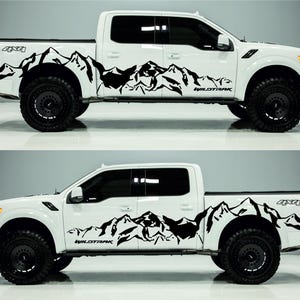 Ford Ranger Wildtrak Ford ranger mountain, Raptor F150 Decal Vinyl Decal Sticker Decal 4 pcs 4x4 Adventure universal decal