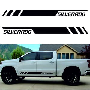 Chevrolet,Silverado decal, Trouvez decals,Chevy Trucks 1500 Window Sticker Bed Tailgate Vinyl Decal Chevrolet Logo