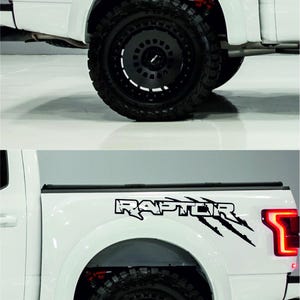 Ford Raptor claw Ford Raptor 4x4,Ford Car Raptor F150 Decal Vinyl Decal Sticker  Bumper Decal 2 pcs tag sets 4x4 Adventure