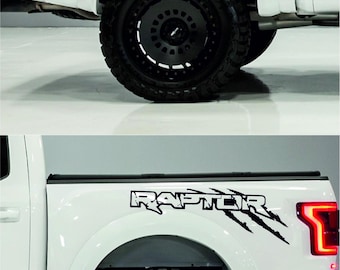 Ford Raptor claw Ford Raptor 4x4,Ford Car Raptor F150 Decal Vinyl Decal Sticker  Bumper Decal 2 pcs tag sets 4x4 Adventure
