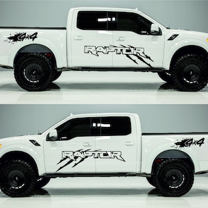 Ford Raptor claw Ford Raptor 4x4,Ford Car Raptor F150 Decal Vinyl Decal Sticker  Bumper Decal 4 pcs tag sets 4x4 Adventure universal decal
