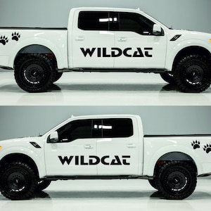 Ford Ranger WildtrakFord Wildcat Ford ranger montagne, Raptor F150 Sticker vinyle autocollant Sticker 4 pcs 4 x 4 Adventure Universel