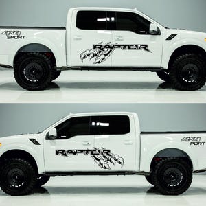 Ford Raptor claw Ford Raptor 4x4,Ford Car Raptor F150 Decal Vinyl Decal Sticker  Bumper Decal 4 pcs tag sets 4x4 Adventure universal decal