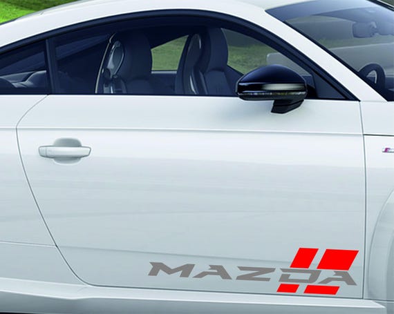 Mazda Racing Sport MAZDA 2 3 5 7 RX7 RX8 Miata Vinyl Decal Sticker