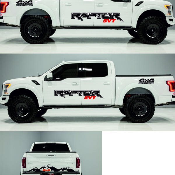 Ford Raptor Sticker Kit Ford Raptor Svt Decal - Etsy