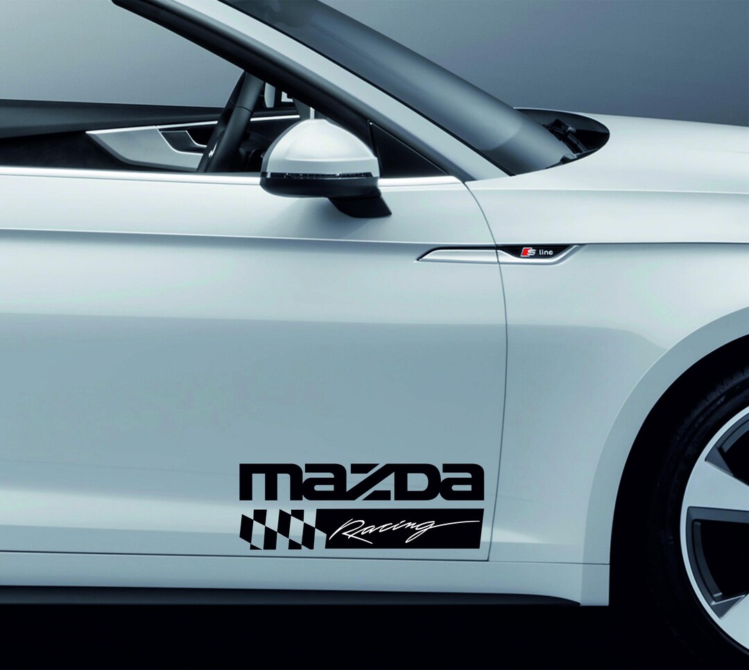 Mazda Racing Sign Mazda Racing Sport MAZDA 2 3 5 7 RX7 RX8 Miata Vinyl Decal Sticker ...