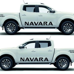 Nissan 4x4 Sport Panel Door Side Stripes for NISSAN NAVARA - Decal sticker, Nissan NP300 NAVARA